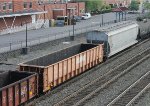 Eastbound mixed freight